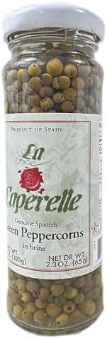 Green Peppercorns in Brine by La Caperelle (3.5 ounce)