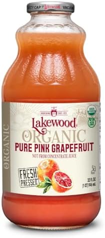 Lakewood Organic Fresh Pressed Pure Pink Grapefruit (1 X 32 FL OZ)