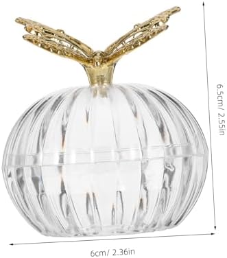 DECHOUS 12pcs Candy Box: Clear Plastic Wedding Favor Candy Boxes - Gold Plated Butterfly European Style Round Bottom Storage Case For Party Home Daily Use