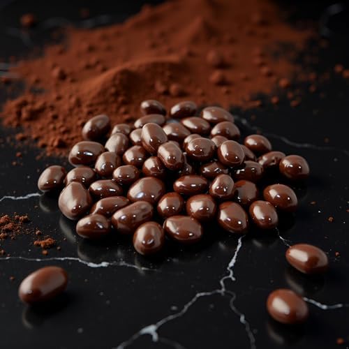 SweetGourmet Premium Dark Chocolate Covered Peanuts Candy, 1 Pound