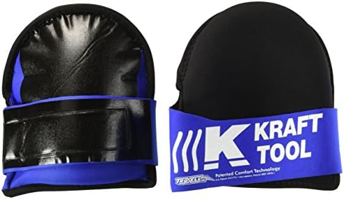 Kraft Tool WL139 Knee Pad Super Soft/Front Closure (Pair), multi, one size