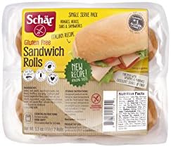 Schar Gluten Free Sandwich Rolls, 5.3-Ounce
