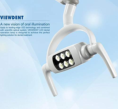 NSKI 20W Dental Oral Shadowless LED Operating Lamp with Arm Ceiling Mounted Type