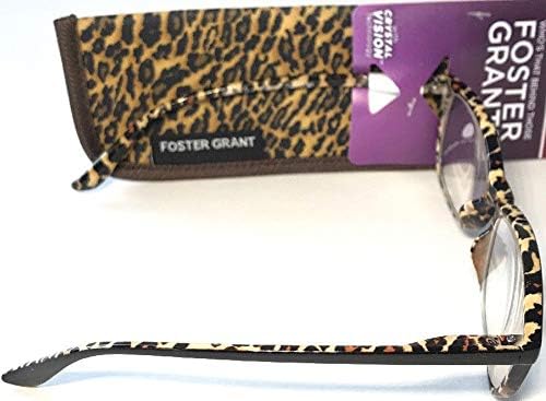 Foster Grant Tara Brown Reading Glasses +2.50 Strength