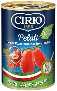 Cirio Peeled Plum Tomatoes 400 g (Pack of 12)