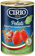 Cirio Peeled Plum Tomatoes 400 g (Pack of 12)