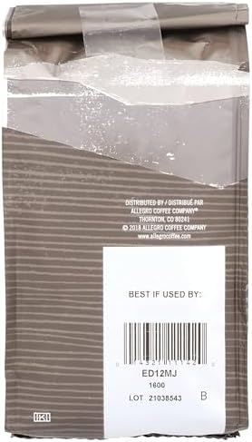 Allegro Coffee Mocha Java Ground Coffee, 12 oz