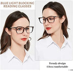 OCCI CHIARI Blue Light Blocking Reading Glasses Women Stylish Readers 1.0 1.25 1.5 1.75 2.0 2.25 2.5 2.75 3.0 3.5 4.0 5.0 6.0