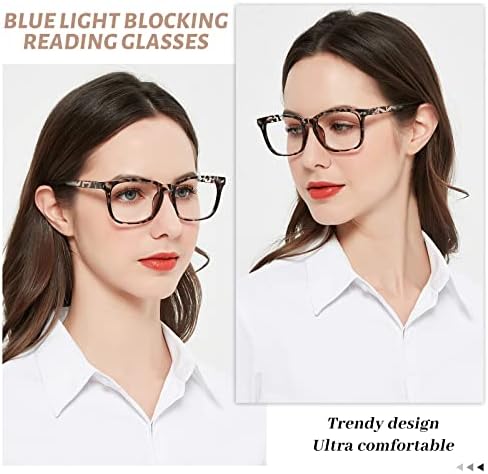 OCCI CHIARI Blue Light Blocking Reading Glasses Women Stylish Readers 1.0 1.25 1.5 1.75 2.0 2.25 2.5 2.75 3.0 3.5 4.0 5.0 6.0