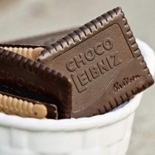 Bahlsen Choco Leibniz Milk Cookies - Leibniz Butter Biscuits topped with a thick layer of European Chocolate -4.4 Ounce (Pack of 2)
