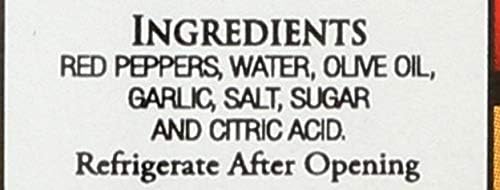 DeLallo Pepper Red Roasted Garlic, 12 Oz (Pack of 2)