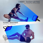 Tanning Lamp for Home Use, Tanning Thearpy Light - 420 LED Therapy Light with 360° Adjustable Stand (15-61” Height) & 5-30 Min Timer for Even Bronze/Wheat Skin Tone