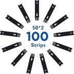 MM1100 Blood Glucose Test Strips, for Diabete Sugar Testing, 100 Count