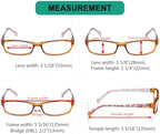 Eyekepper 6-pack Ladies Reading Glasses Stylish Women Readers - Brown +0.75