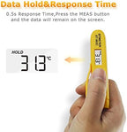 Mini Digital Infrared Thermometer - BTMETER BT-960C Temperature Pen with Pocket Clip Instant Read to 527℉ Auto Off for Meat Candy Cooking Food Grill Kitchen BBQ Candy Wine(NOT for Human Temp)