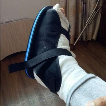 Post Op Shoe Broken Toe Open Walking Shoe Lightweight Surgical Foot Protection Cast Boot Adjustable Straps for Ankle Injures Support Bunion Hammertoe Post Surgery Brace Foot Fracture Orthopedic Shoe