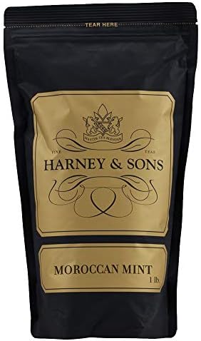 Harney & Sons Organic Moroccan Mint | 16oz Bag of Loose Leaf Tea