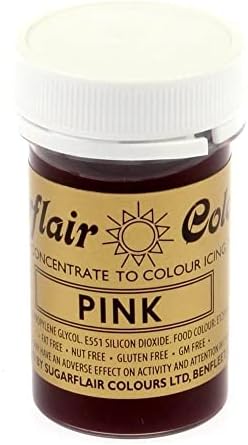 SugarFlair Spectral Concentrated Edible Paste Food Colouring - Pink