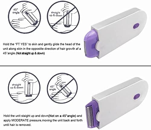 Silky Smooth Hair Eraser,Painless Hair Removal Tool Rechargeable Epilator Smooth Touch Hair Remover,Applicable to Any Part of The Body (1PC)