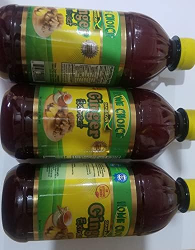 Jamaican Pure Ginger Extract 16 oz - SET OF 3