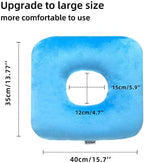 wefaner Donut Pillow Tailbone Pain Relief Cushion Bed Sores,Butt Donut Pillow Anti-Decubitus Pad-Breathable for Hemorrhoids,After Surgery,Pregnancy, Pressure Sores.