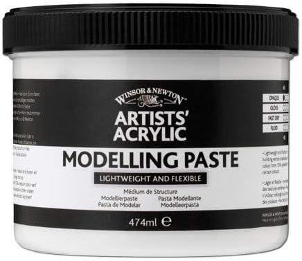 Winsor & Newton Professional Acrylic Medium, Modelling Paste, 474ml (16-oz)