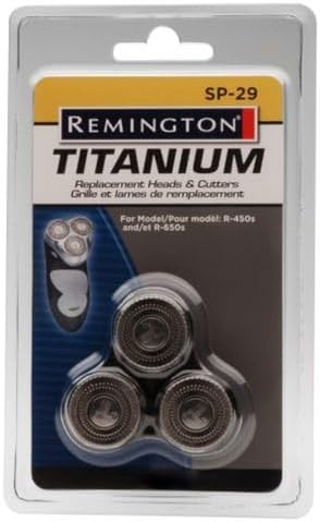 Remington SP-29 Replacement Cutters and Heads, Silver