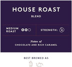 Union Hand Roasted Coffee House Blend Ground Coffee, 200 g