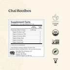 Yogi Tea Chai Rooibos Tea - 16 Tea Bags per Pack (6 Packs) - Spiced Organic Rooibos Tea - Provides Antioxidants - Caffeine-Free - Includes Cardamom, Cinnamon, Ginger & Clove