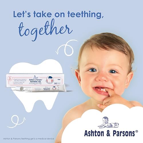 Ashton & Parsons Teething Gel for 3 Months+ Infants to Help Relieve Common Teething Symptoms 10ml