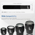 JJC USB Lens Warmer, 80mm-110mm Lens Dew Heater Strip with Temperature Regulator, Condensation Prevention for Telescopes Mirrorless Dsgraphy Lenes Telescope Eyepieces in 3.15"/80mm-4.33"/110mm