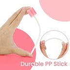 300 Pcs Disposable Oral Swabs – Long Handle Sponge Swabsticks for Mouth Cleaning, Unflavored & Individually Wrapped, Soft Foam Mouth Swabs for Daily Oral Hygiene & Personal Care (Pink 300)