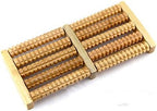 Raw Wooden Wood Roller Foot Massager Stress Relief HealthTherapy Relax Massage