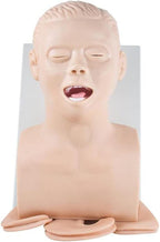 CHROX PVC Human Electronic Tracheal Intubation Training Model, Intubation Manikin Teach Model Oral Nasal Demo Airway Management Teaching Simulator