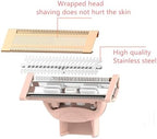 2 Pack Body Razor Replacement Heads for Flawless Nu Razor and Finish Touch Replacement Blades for Women,Rose Gold