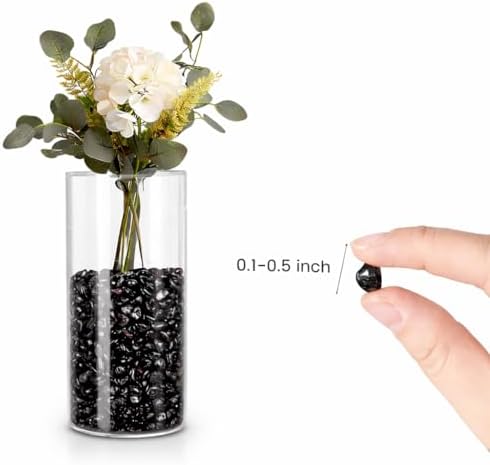 Black Tourmaline Crystal Chips 100g – Natural Tumbled Polished Protection Stones for Reiki Healing, Jewelry Making, Resin Art, Aquarium Gravel & Home Décor – Bombay Crystals
