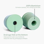 Bambaw Mint Green Safety Razor Stand | Razor Holder Stand | Shaving Razor Stands does not fit all Safety Razors | Shaver Holder Stand Razor Base | Double Edge Razor Stand | Single Razor Stand