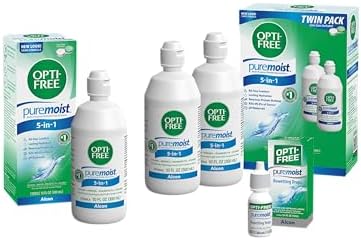 Optifree Puremoist Contact Lens Solution and Opti-Free Puremoist Rewetting Drops