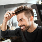 GENTS (5 Pack) Pocket Comb Black Unbreakable Round Teeth Course Fine Pocket Beard & Mustache Combs for Men's Hair | Sideburns Travel-Friendly Symmetry, Friendly Birthday Gifts Peines para Cabello