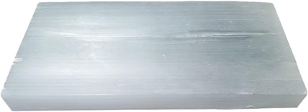 New Age Imports, Inc.® ~ Premium Quality Selenite Charging Plate 8x4" - Approx. 2 LBs. Great for Wicca, Reiki, Healing, Metaphysical, Chakra, Positive Energy, Meditation, Protection, Decoration.