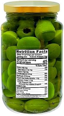 Sanniti Pitted Castelvetrano Olives - 19 Ounce Jar