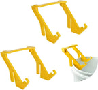 2pcs Yellow Plastic Bee Honey Bucket Rack Frame Grip Holder Beekeeping Beekeepers Tool Honey Extractor Equipment