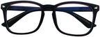 Oversize Photochromic Reading Glasses Mens Womens Black Blue Purple Readers New