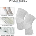 Onecompress - One Compress Premium Bamboo Knee Sleeve 2-pack Original(Large(75-90KG))
