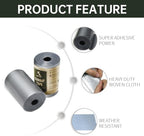 Combat Tape - Durable, Weatherproof, Flexible, Multi-Use, Residue-Free Adhesive for Outdoor Adventures, Camping, Hiking, and Emergencies (5, Gray)