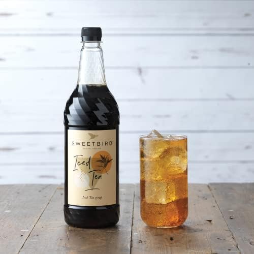 Sweetbird Natural Flavored Iced Tea – 1 Liter (Vegan, GMO Free, All Natural)