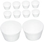jojofuny 10pcs Smooth Foam Balls Cake Model Creative Shaped Cake Dummies for Practice Decorations