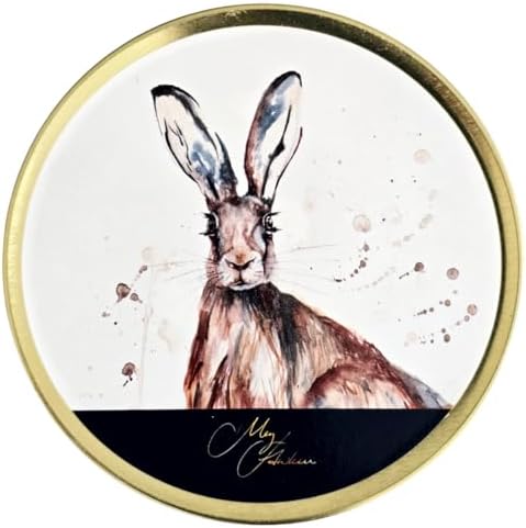 Simpkins - Meg Hawkins - Hare Tin with Mixed Fruit Drops - Travel Sweets 175g - Pack of 3 in Premier Life Store Box