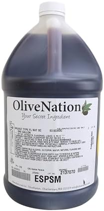 OliveNation Butter Pecan Flavor Fountain, Water Soluble Concentrated Ice Cream and Beverage Flavoring, Non-GMO, Gluten Free, Kosher, Vegan - 4 ounces