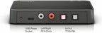 Audique Oticon TV Adapter 3.0 - Compatible with Oticon Intent, Real, More, OPN, Engage, Siya, Xceed, Own, Zircon and Play PX Hearing Aids